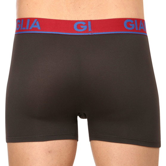 5PACK Boxers para homem Gianvaglia preto (GVG-5010)