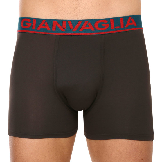 5PACK Boxers para homem Gianvaglia preto (GVG-5010)