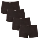 4PACK Boxers para homem S.Oliver preto (MH-35H-48706757)