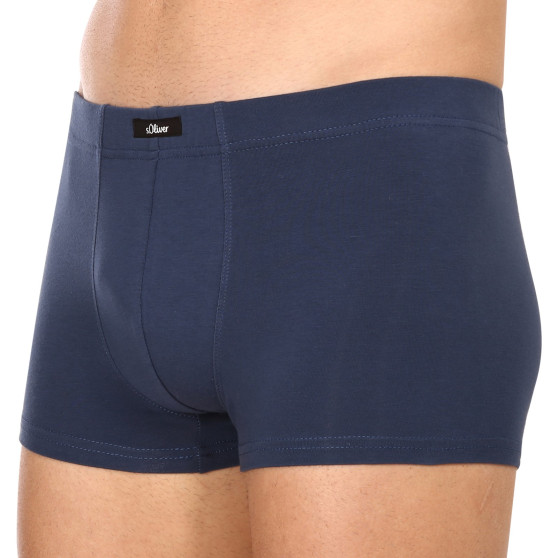 4PACK Boxers para homem S.Oliver azul escuro (MH-35H-60164426)