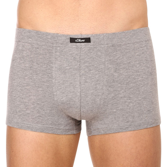 4PACK Boxers para homem S.Oliver cinzento (MH-35H-41011828)