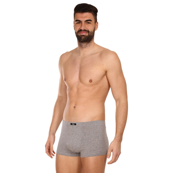 4PACK Boxers para homem S.Oliver cinzento (MH-35H-41011828)