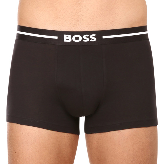 3PACK Boxers para homem BOSS preto (50473916 001)