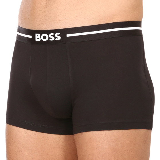 3PACK Boxers para homem BOSS preto (50473916 001)