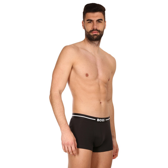 3PACK Boxers para homem BOSS preto (50473916 001)