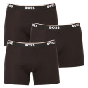 3PACK Boxers para homem BOSS preto (50475282 001)