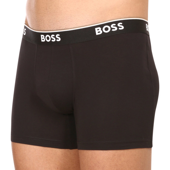 3PACK Boxers para homem BOSS preto (50475282 001)