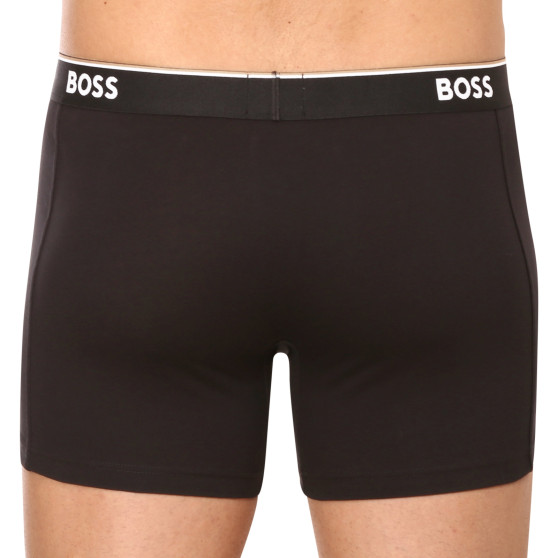 3PACK Boxers para homem BOSS preto (50475282 001)