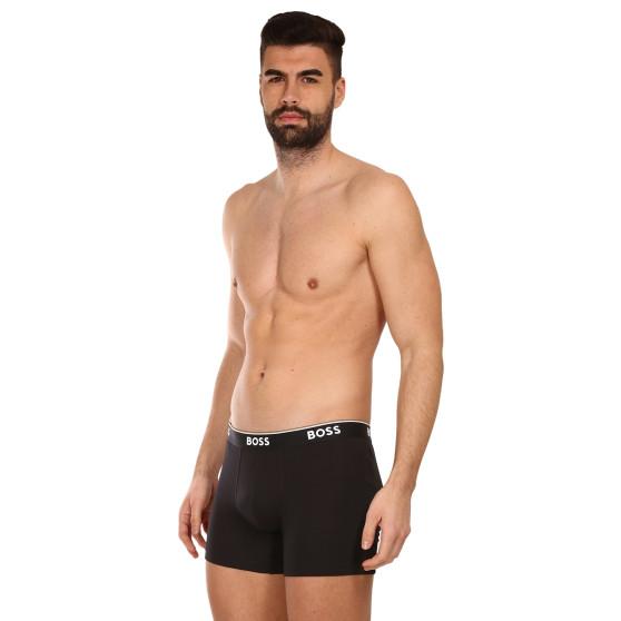 3PACK Boxers para homem BOSS preto (50475282 001)