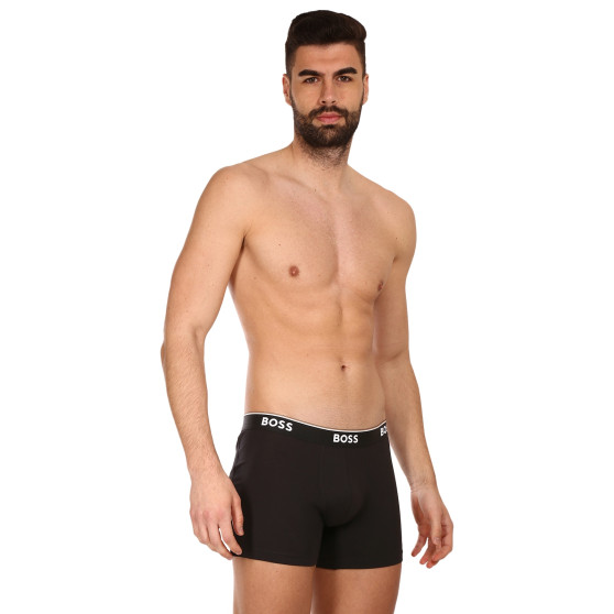 3PACK Boxers para homem BOSS preto (50475282 001)