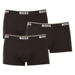 3PACK Boxers para homem BOSS preto (50475274 001)