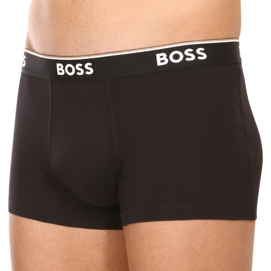 3PACK Boxers para homem BOSS preto (50475274 001)