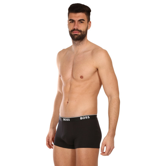 3PACK Boxers para homem BOSS preto (50475274 001)