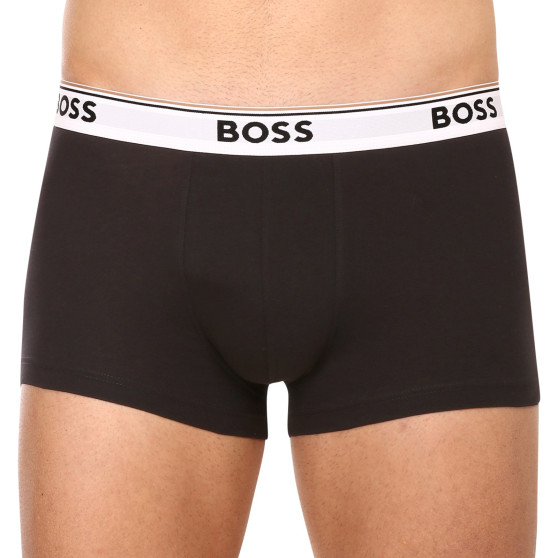 3PACK Boxers para homem BOSS preto (50475274 994)