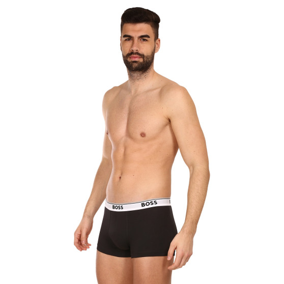 3PACK Boxers para homem BOSS preto (50475274 994)