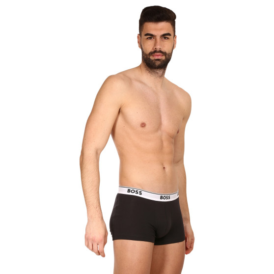 3PACK Boxers para homem BOSS preto (50475274 994)