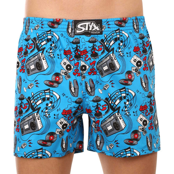 5PACK Boxers para homem Styx premium arte clássica borracha (5AP9542879)