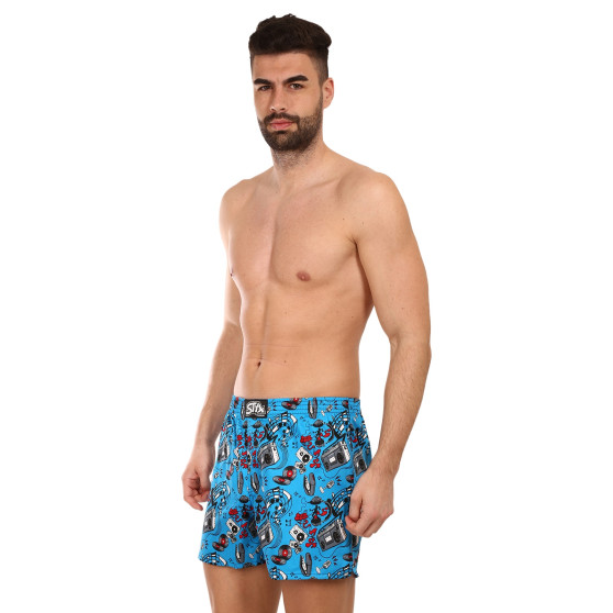 3PACK Boxers para homem Styx premium arte clássica borracha (3AP95428)