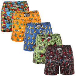 5PACK Boxers para homem Styx premium arte clássica borracha (5AP9551913)