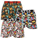 3PACK Boxers para homem Styx arte esportes borracha multicolorido (3B14386)