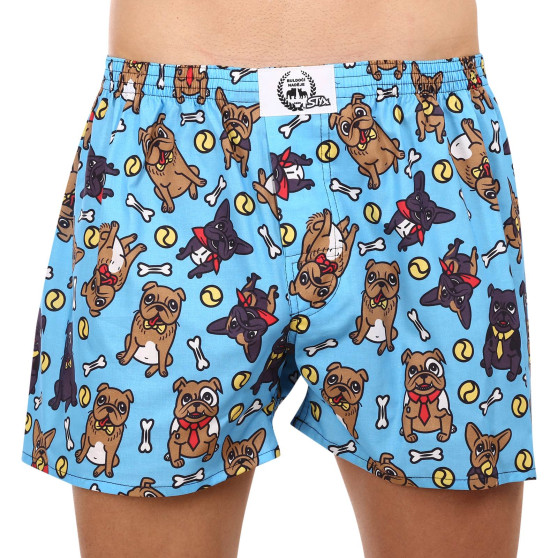 Boxers para homem Styx arte clássica de borracha Bulldog hope (A1656)