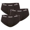 3PACK cuecas para homem HUGO preto (50469763 001)