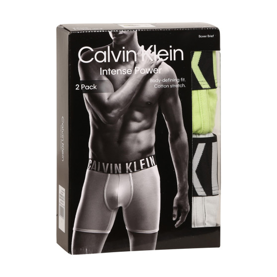 2PACK Boxers para homem Calvin Klein multicolorido (NB2603A-C2D)