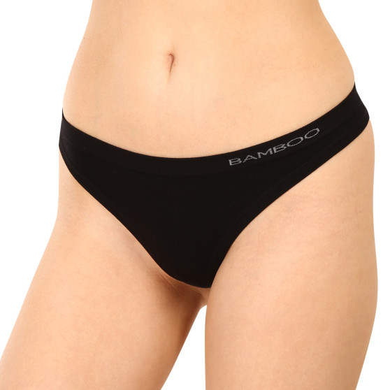 Tanga para mulher Gina bambu preto (05013)