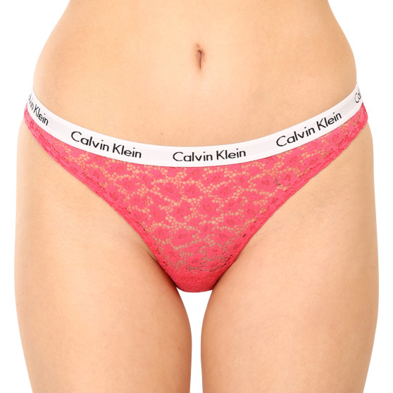 3PACK cuecas para mulher Calvin Klein multicolorido (QD3926E-BP3)