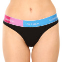 Tanga para mulher Calvin Klein preto (QF7255E-UB1)