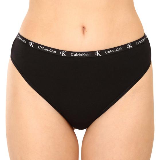 2PACK Tanga para mulher Calvin Klein multicolorido (QD3990E-BNR)