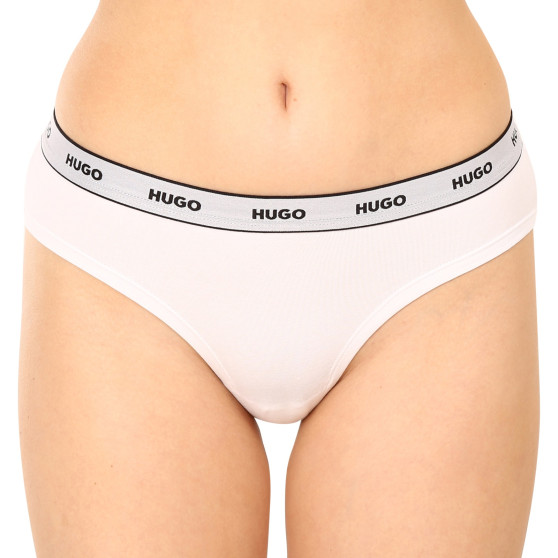 3PACK cuecas para mulher HUGO branco (50469657 100)