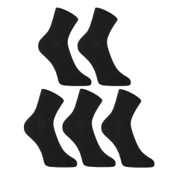 5PACK meias Styx ankle socks bambu preto (5HBK960)