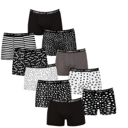 10PACK Boxers para homem Lee Cooper multicolorido (LCUBOX10P08-1951590)