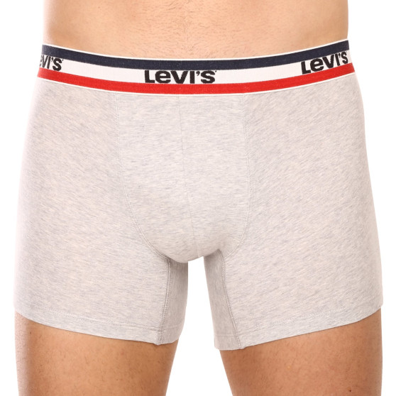 3PACK Boxers para homem Levis multicolorido (100002870 008)