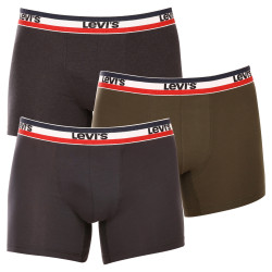 3PACK Boxers para homem Levis multicolorido (100002870 009)