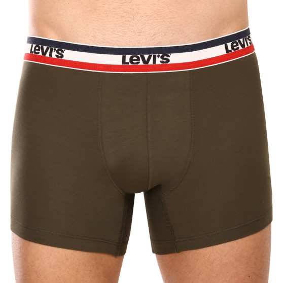 3PACK Boxers para homem Levis multicolorido (100002870 009)