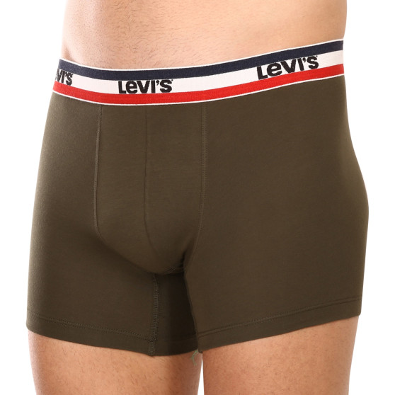 3PACK Boxers para homem Levis multicolorido (100002870 009)