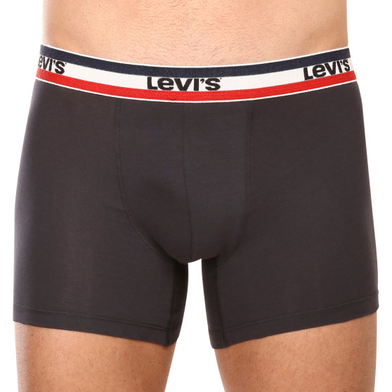 3PACK Boxers para homem Levis multicolorido (100002870 009)