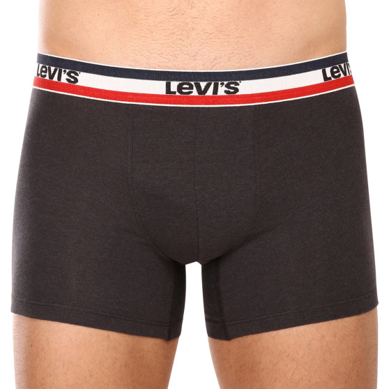 3PACK Boxers para homem Levis multicolorido (100002870 009)