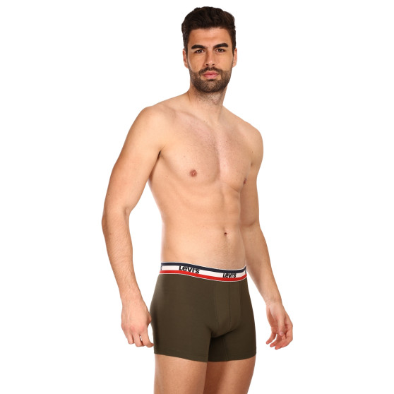 3PACK Boxers para homem Levis multicolorido (100002870 009)