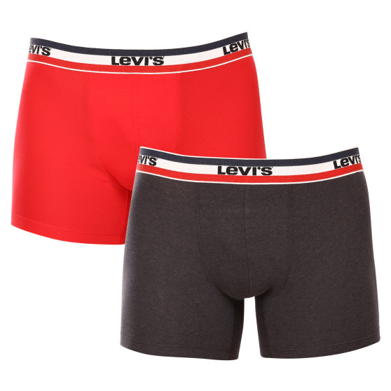 2PACK Boxers para homem Levis multicolorido (701223908 004)