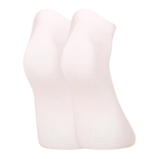 2,5PACK meias Nedeto low bambu branco (2,5NDTPN100)