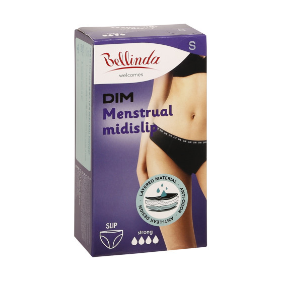 Cuecas para mulher Bellinda menstrual preto (BU812821-094)