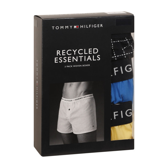 3PACK Boxers para homem Tommy Hilfiger multicolorido (UM0UM02414 0XQ)