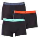 3PACK Boxers para homem Tommy Hilfiger azul escuro (UM0UM02763 0S1)