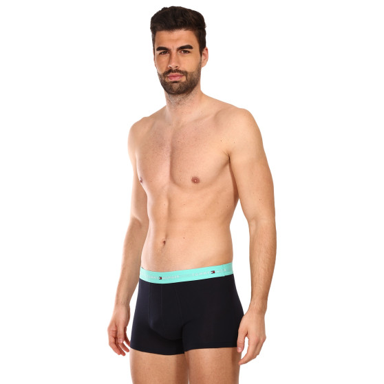 3PACK Boxers para homem Tommy Hilfiger azul escuro (UM0UM02763 0S1)