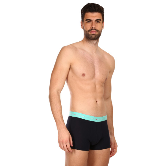 3PACK Boxers para homem Tommy Hilfiger azul escuro (UM0UM02763 0S1)