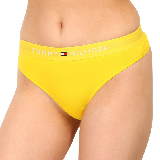 Tanga para mulher Tommy Hilfiger amarelo (UW0UW04146 ZGS)