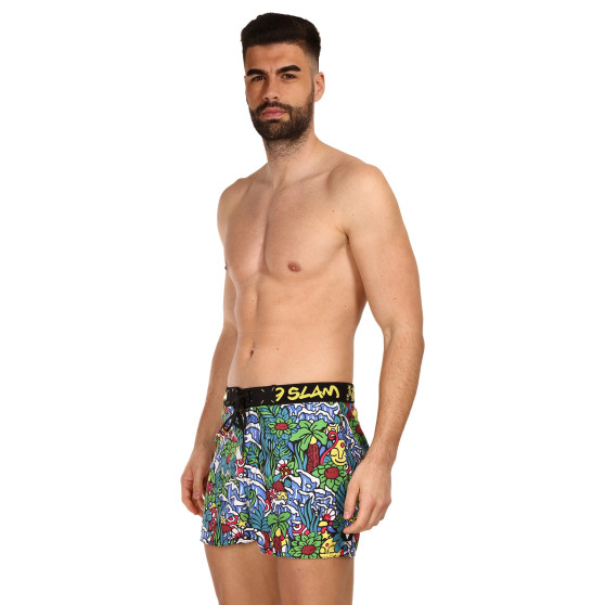 Fatos de banho para homem 69SLAM tropicamazon mateo (SSCAMO-PM)